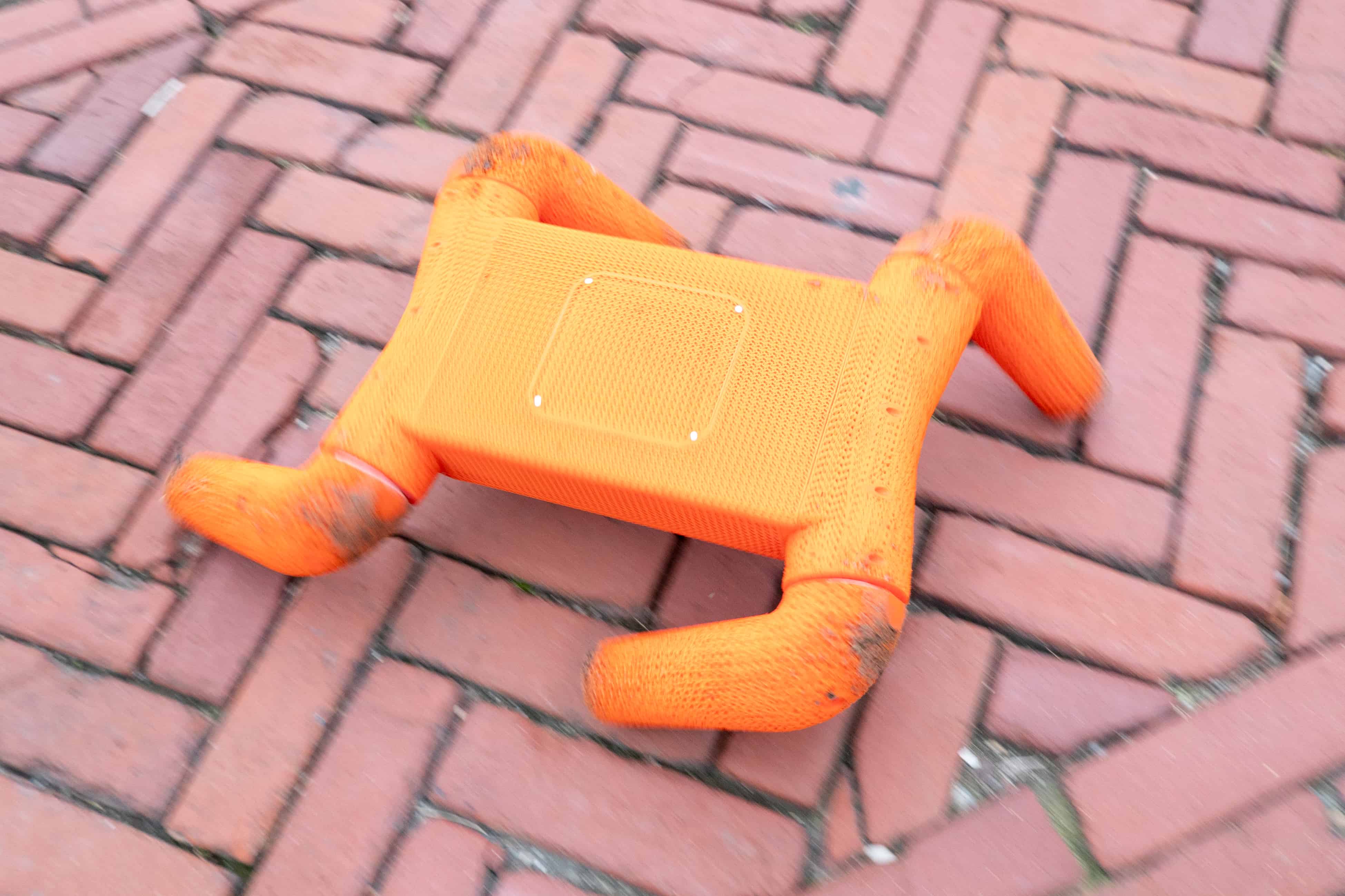 Flexipod on brick at Columbia