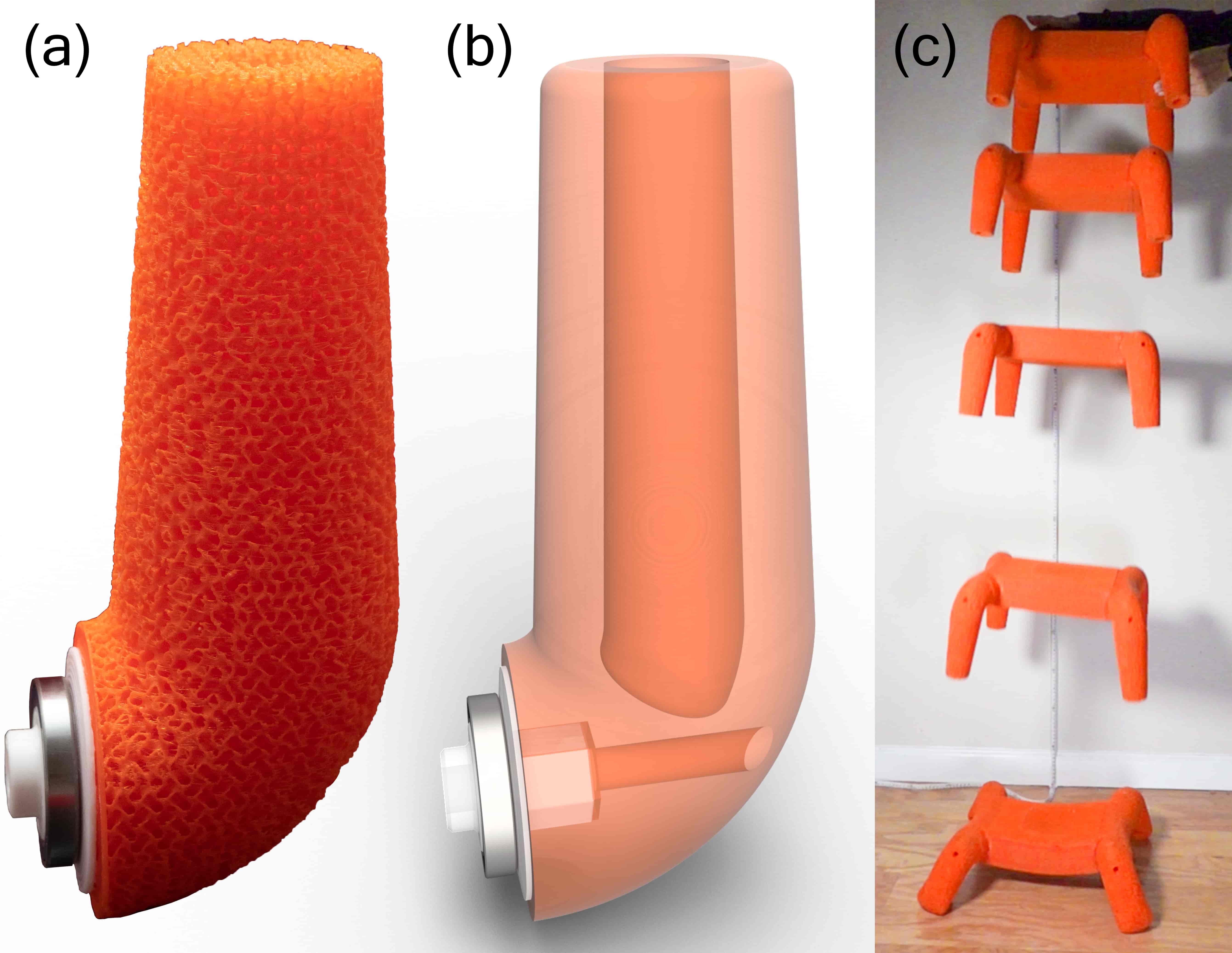 Flexipod soft leg design and drop test
