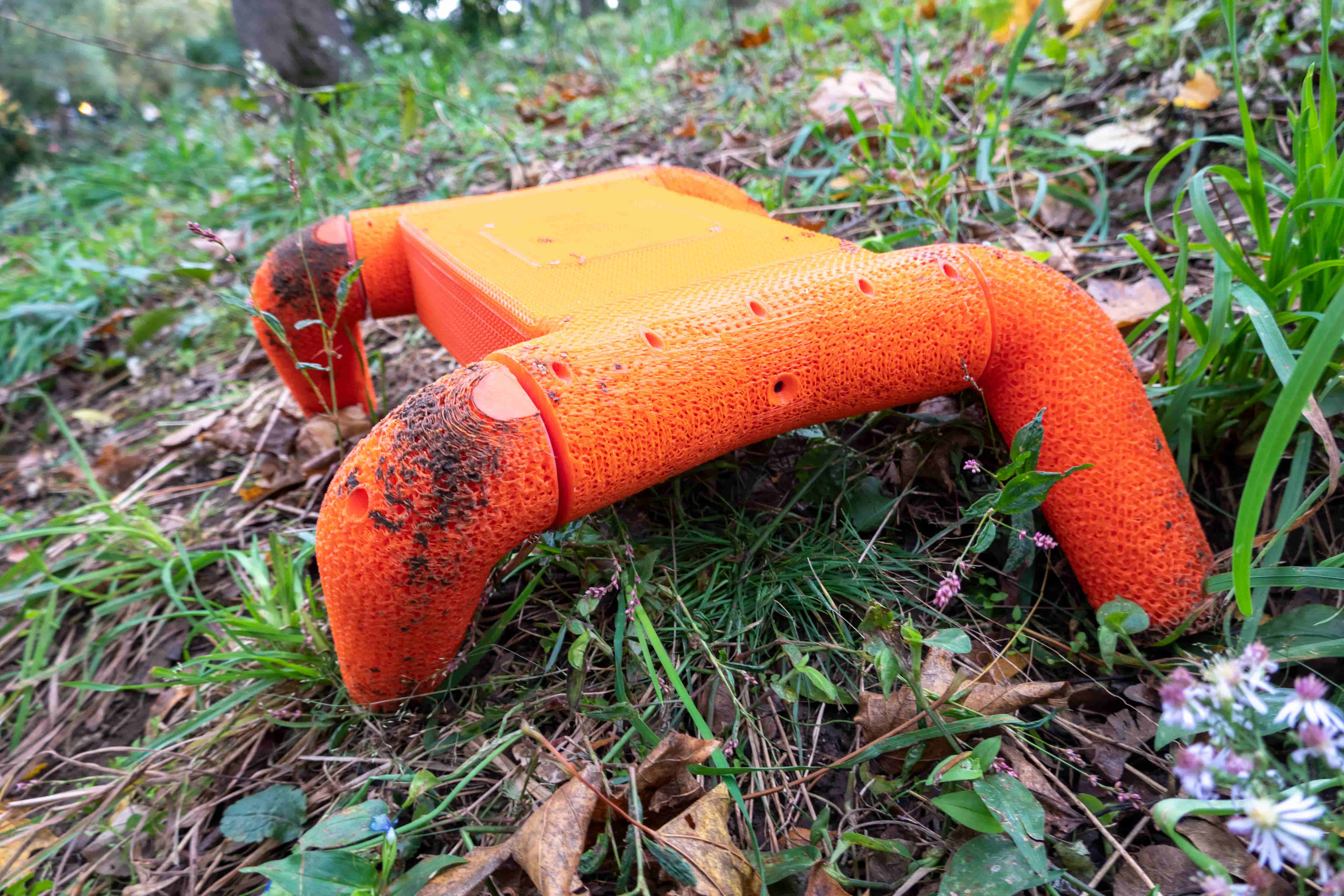 Flexipod on unstructured terrain